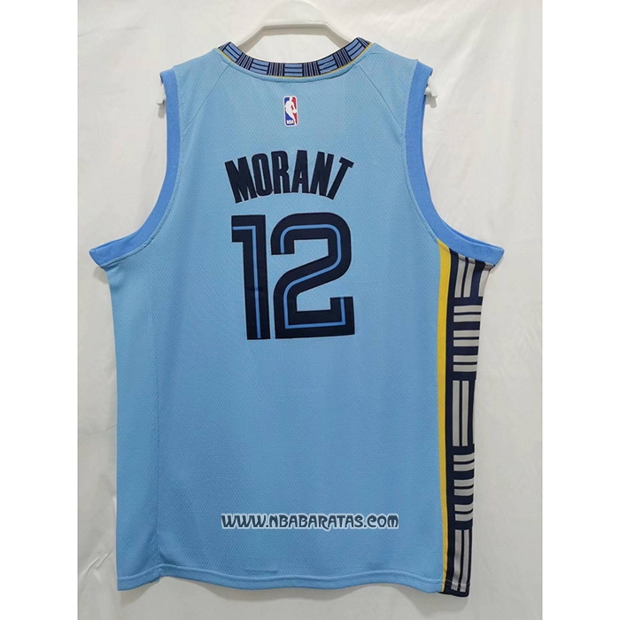 Camiseta Memphis Grizzlies Ja Morant #12 Statement 2022-23 Azul